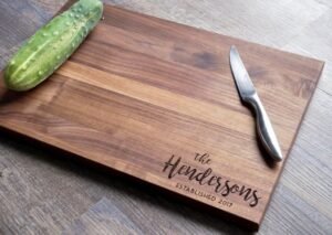 How To Engrave A Cutting Board