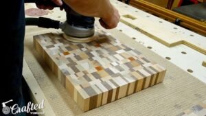 How To Sand End Grain Cutting Board